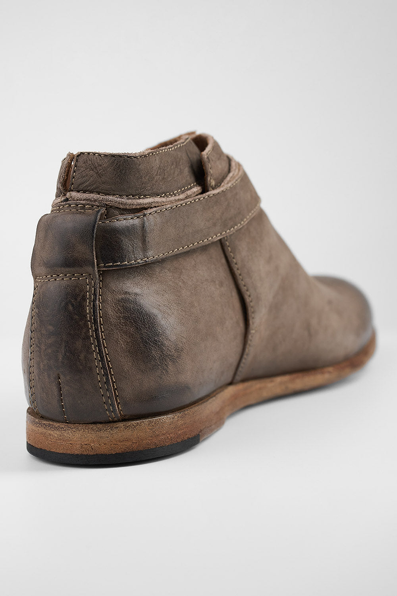 BRUCE brown buckle ankle boots | untamed street – UNTAMED STREET