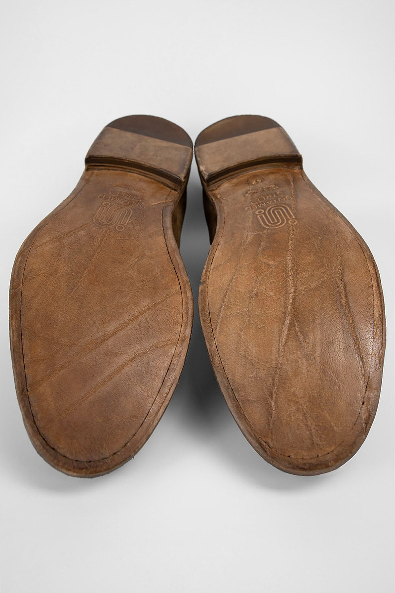 HAVEN mid-brown apron derby shoes | untamed street – UNTAMED  display picture 1
