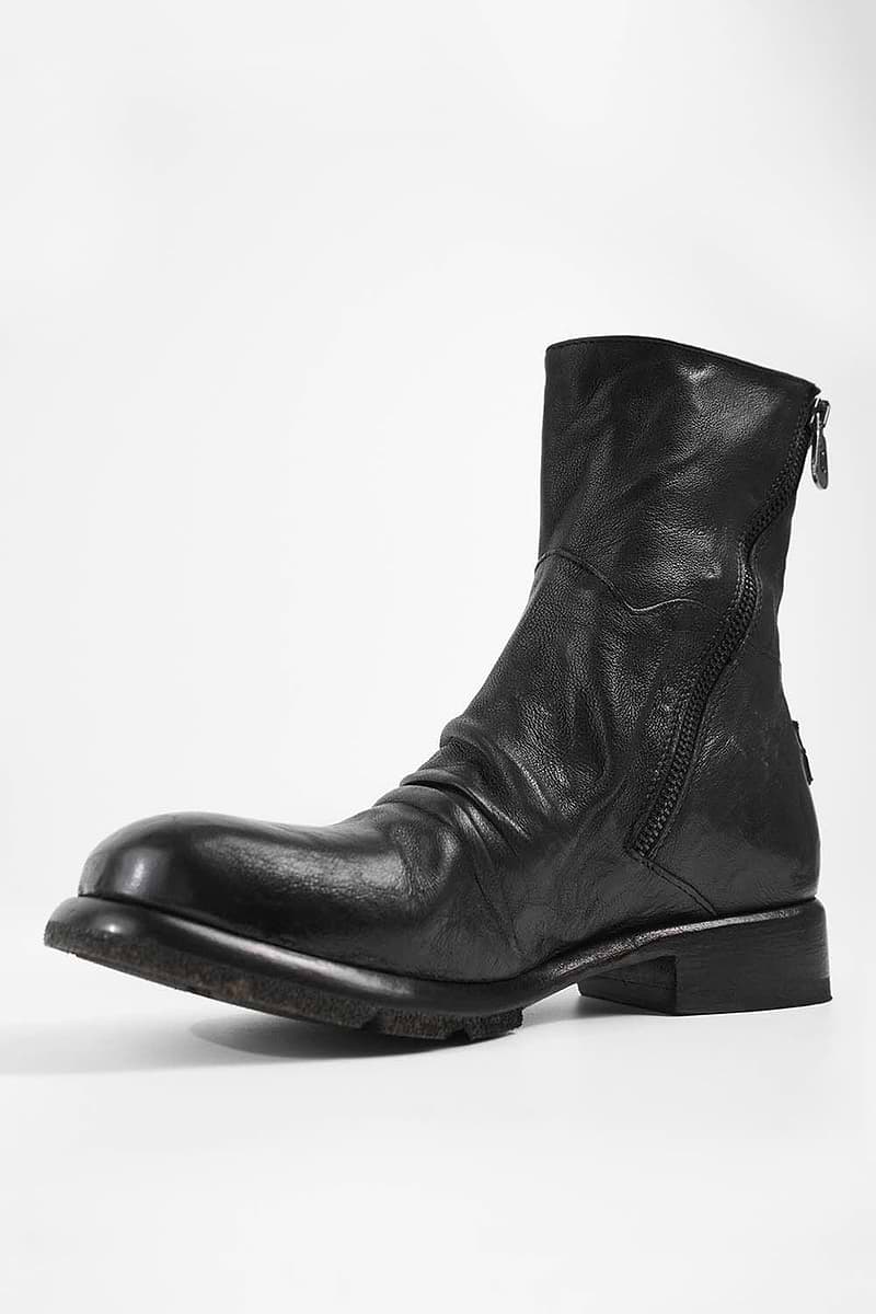 IVES black lightweight laceless boots | untamed street – UNTAMED STREET