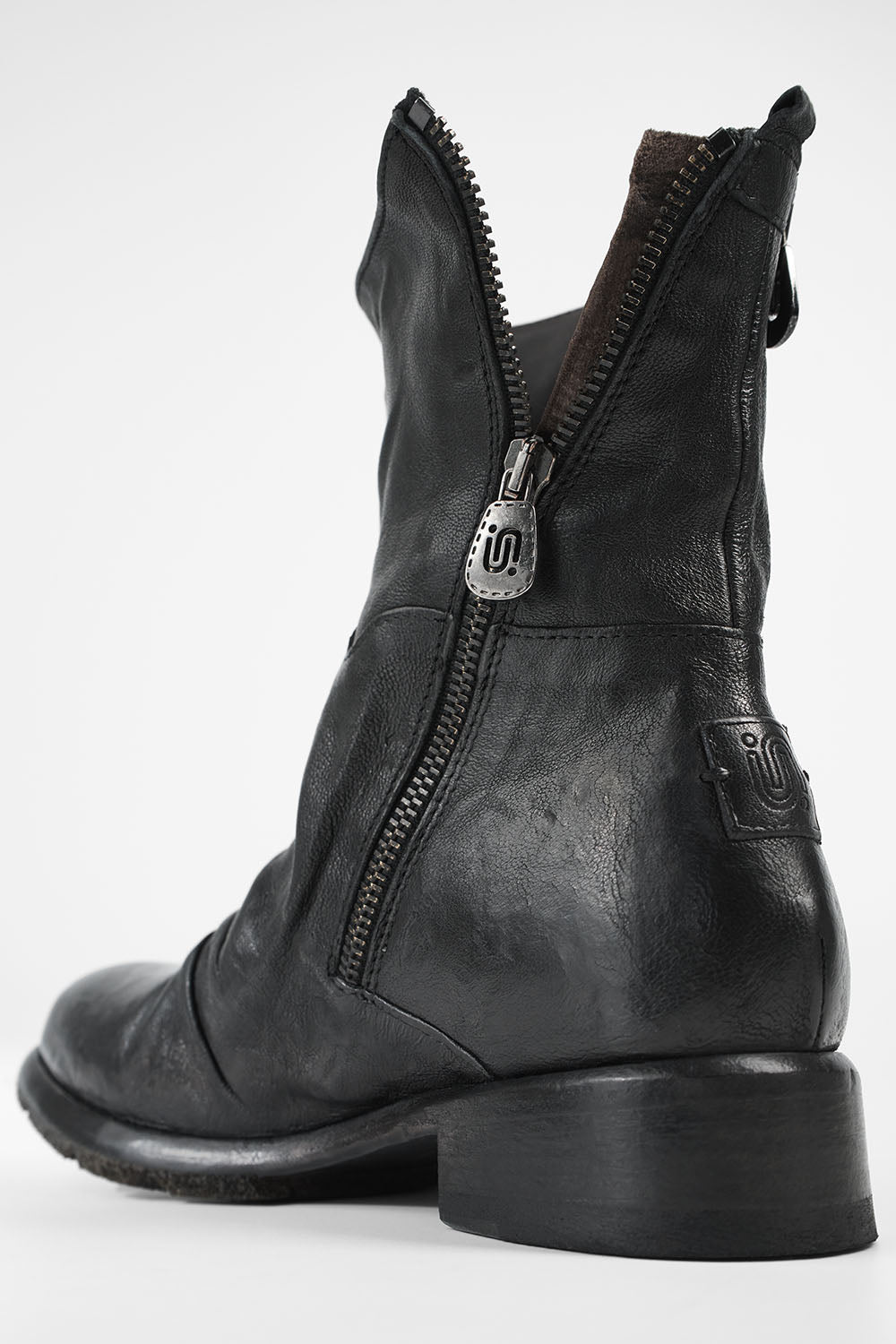 IVES black lightweight laceless boots | untamed street – UNTAMED STREET