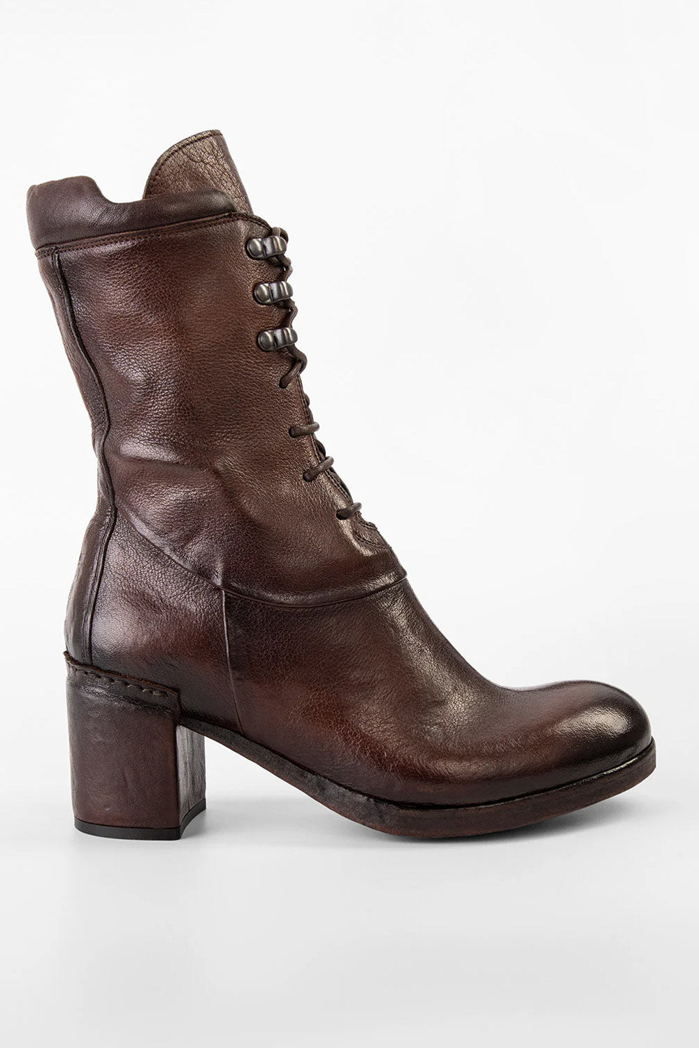 MADISON chocolate high commando boots.