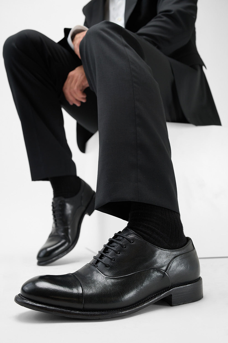 Untamed Oxford (45) ASTON black oxford shoes | untamed street – UNTAMED STREET main image 3