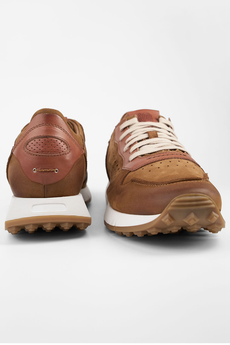 PEARCE brown nubuck runners | untamed street – UNTAMED STREET