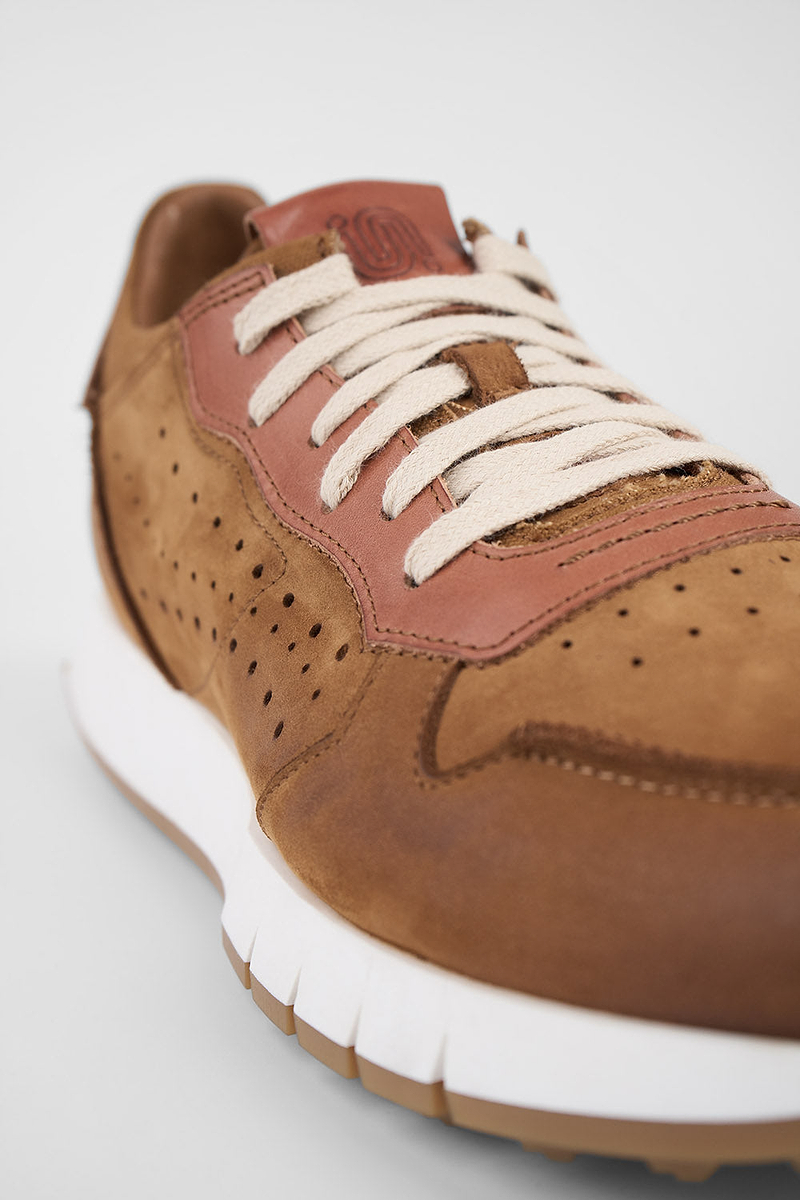 PEARCE brown nubuck runners | untamed street – UNTAMED STREET