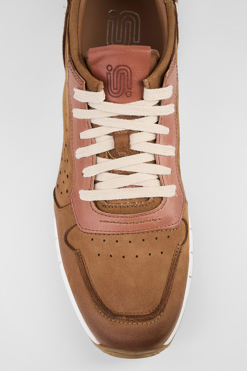 PEARCE brown nubuck runners | untamed street – UNTAMED STREET