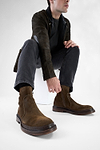 YORK tundra suede welted laceless boots | untamed street  display picture 1