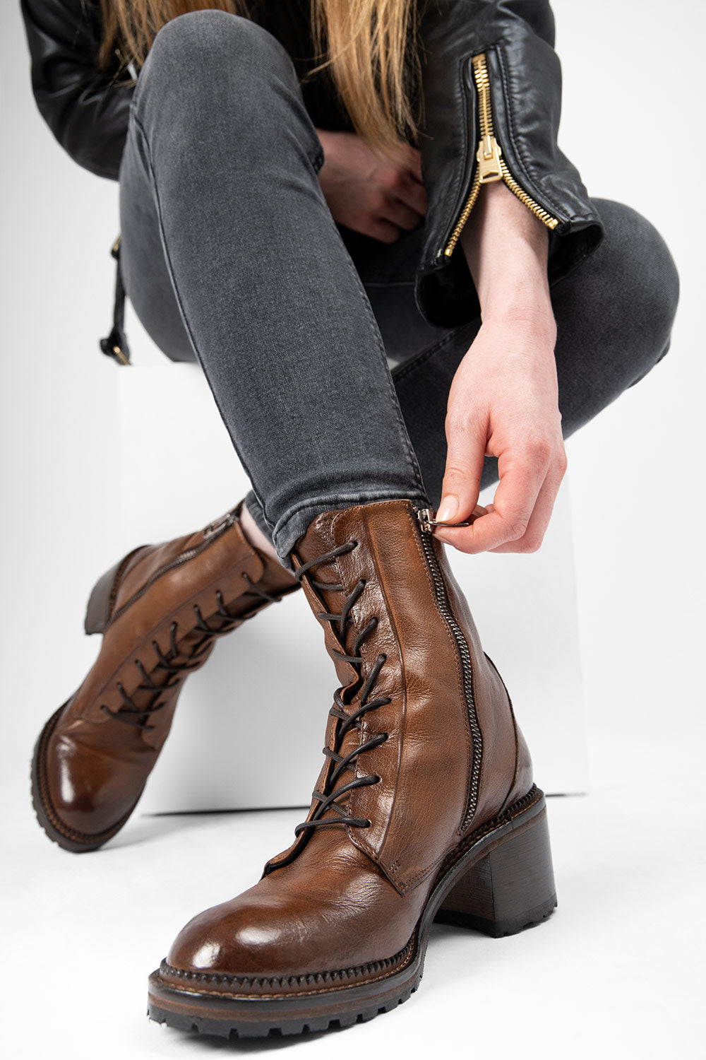 REGENT brown lace up boots | untamed street – UNTAMED STREET