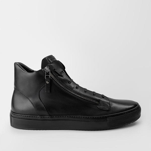 SOHO black high sneakers | untamed street – UNTAMED STREET