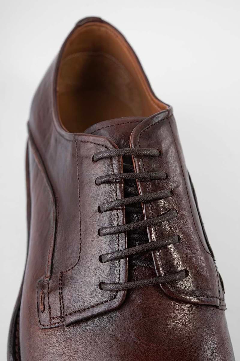 EYTON brown derby shoes | untamed street – UNTAMED STREET