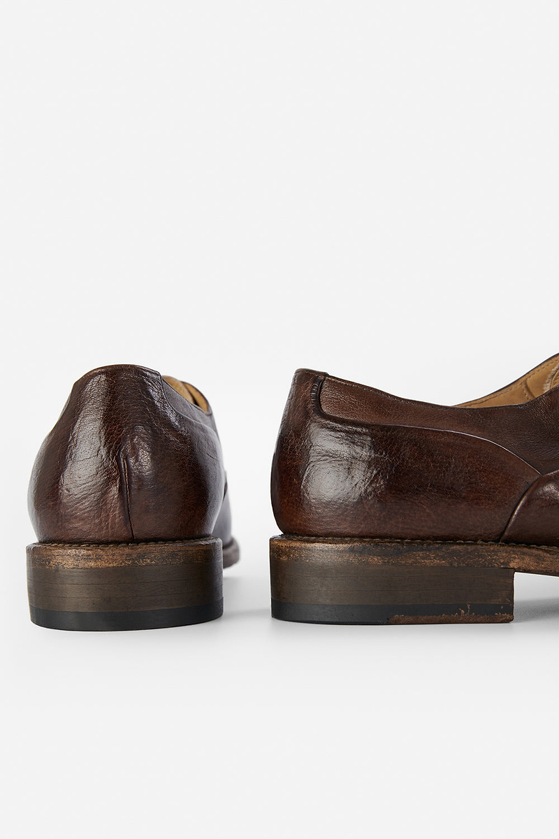 FRYE KNIGHTON noble-brown oxford shoes KNIGHTON dark-brown oxford shoes | untamed street – UNTAMED  main image 4