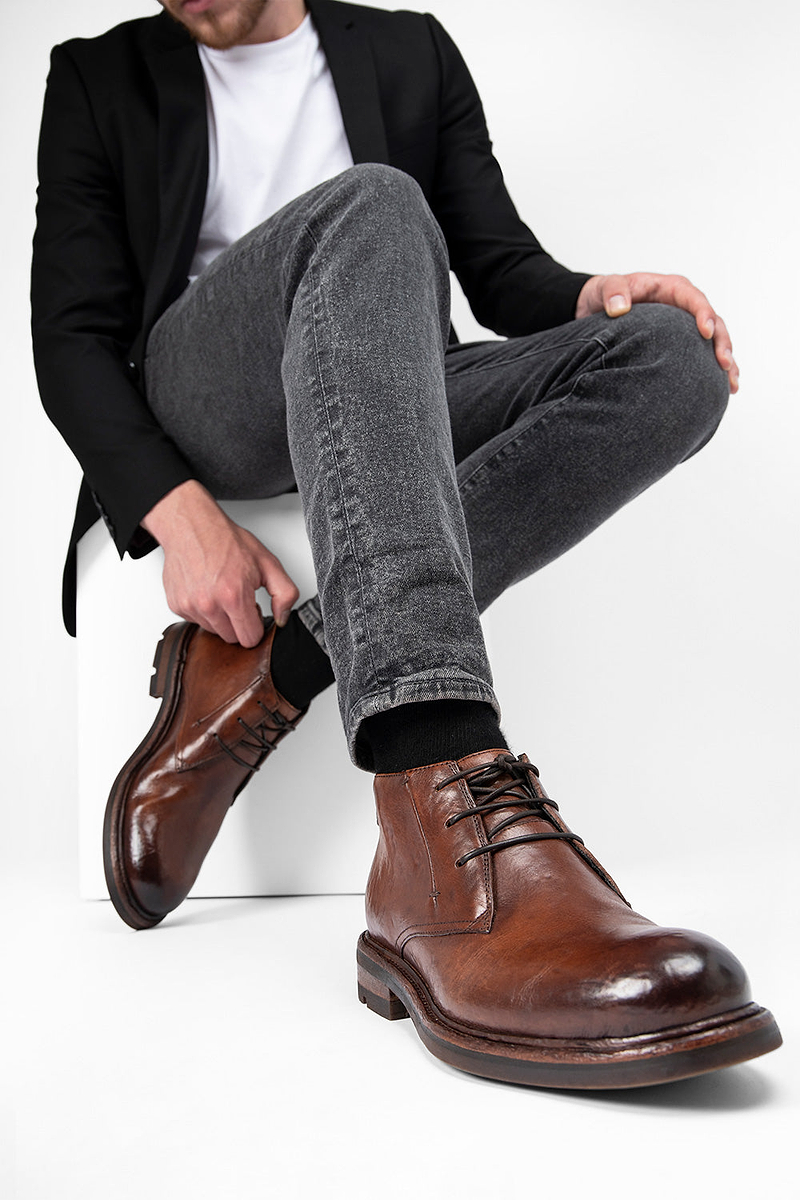 LENNOX rich-brown chukka boots | untamed street – UNTAMED STREET