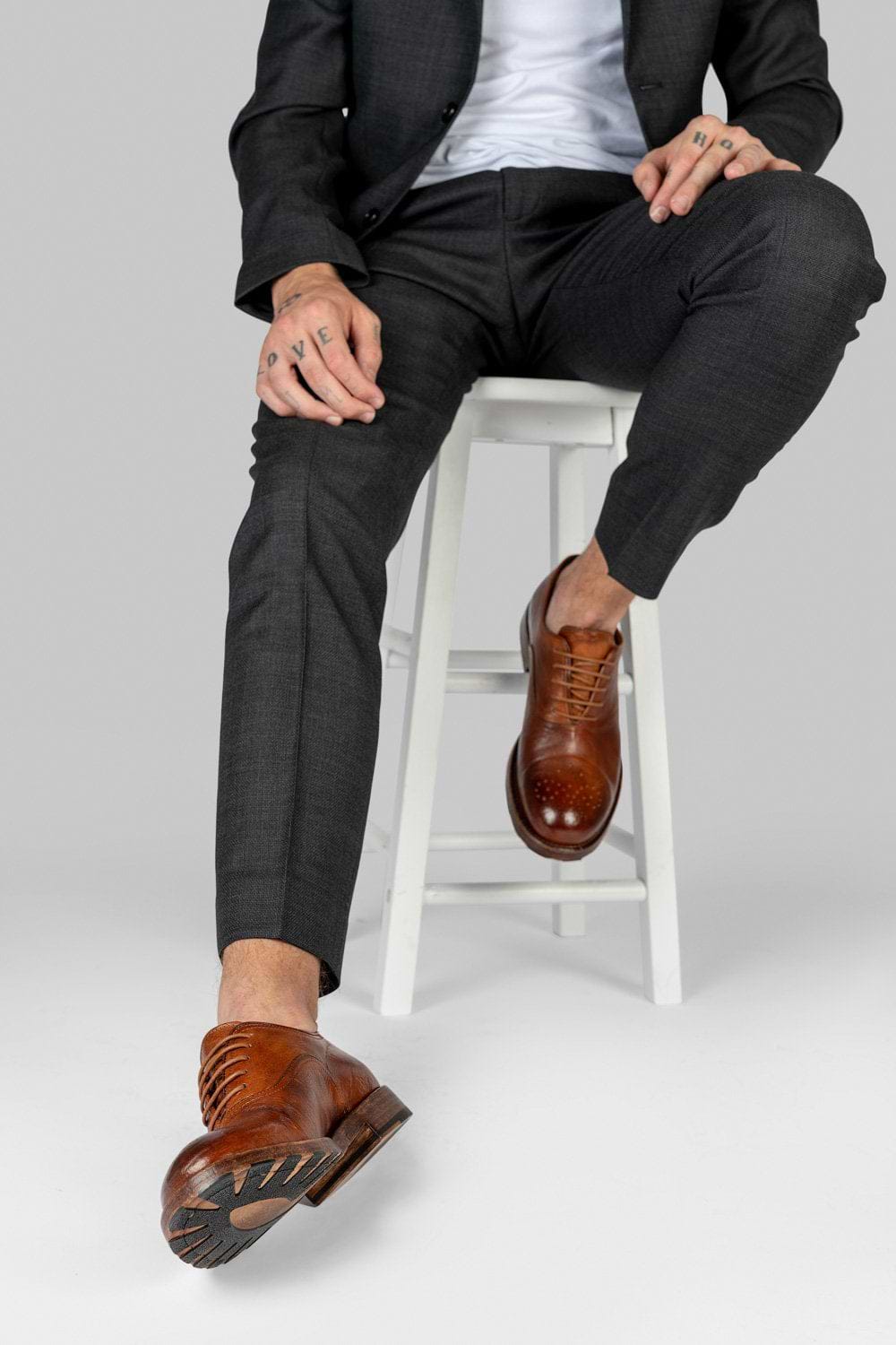 ASTON brown oxford shoes | untamed street – UNTAMED STREET display picture 2